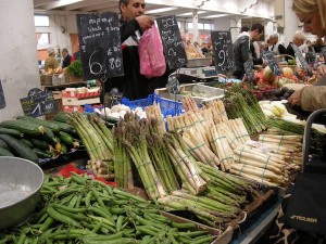 Asparagus Cannes Market